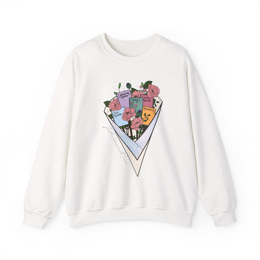 Book Bouquet Crewneck