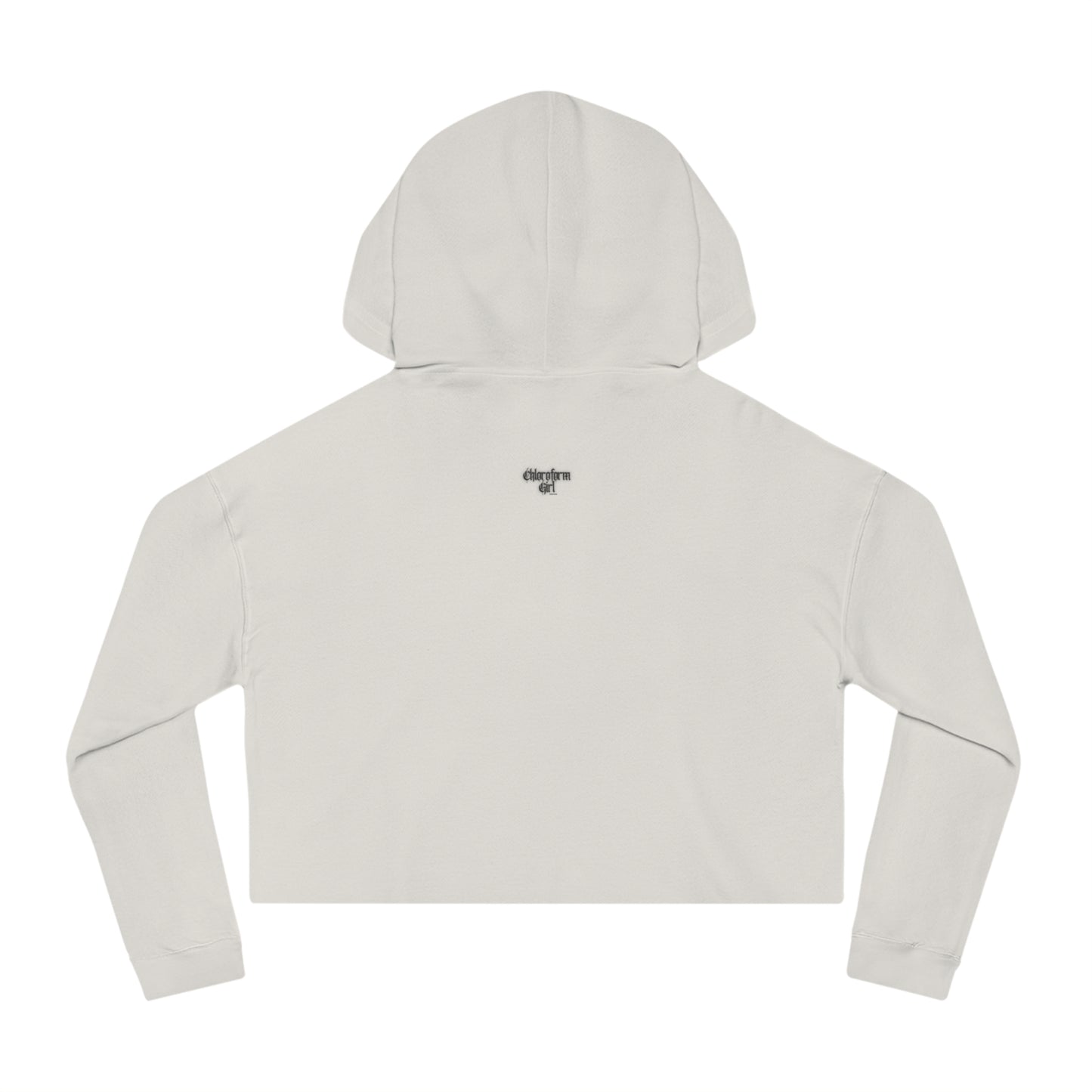 Glitched As Above, So Below Cropped Hoodie