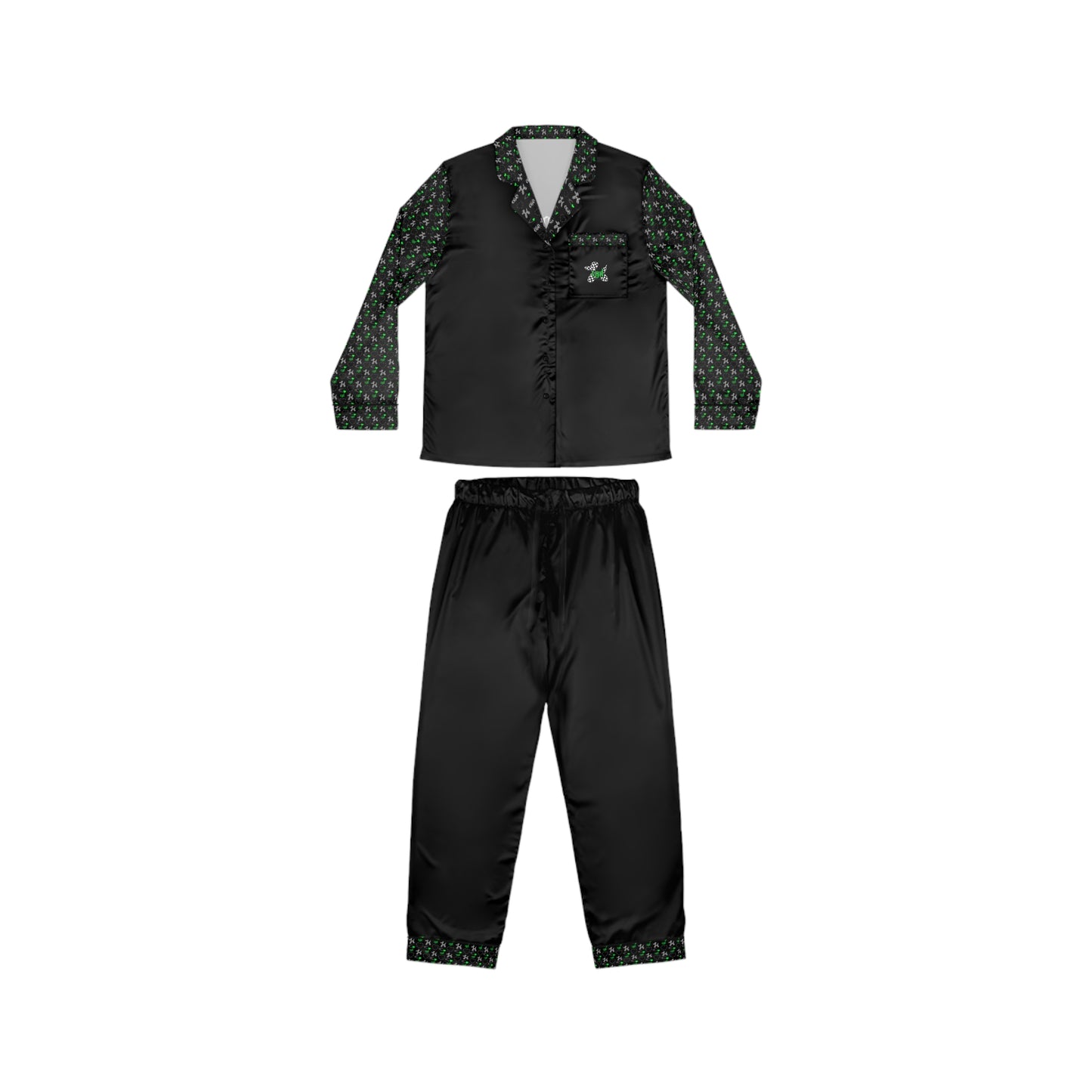 CGD Satin Long Pajama Set