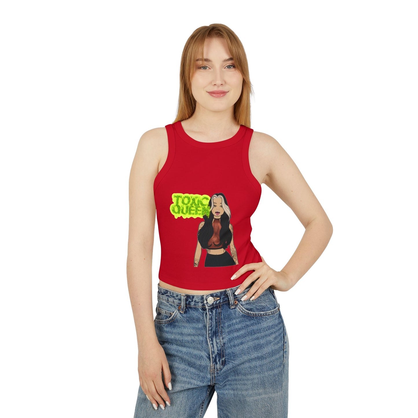 Toxic Queen Racer Tank