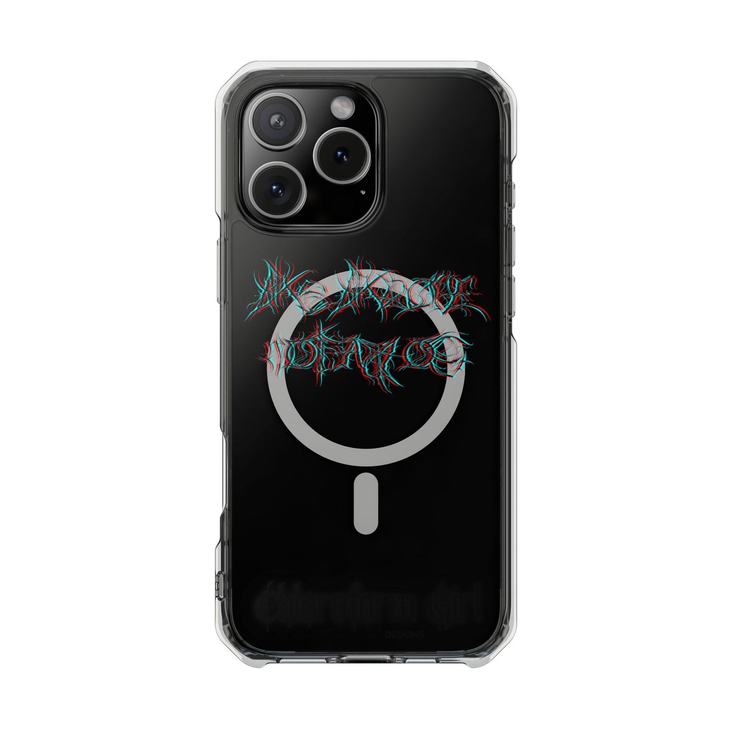 Glitched As Above, So Below Phone Case