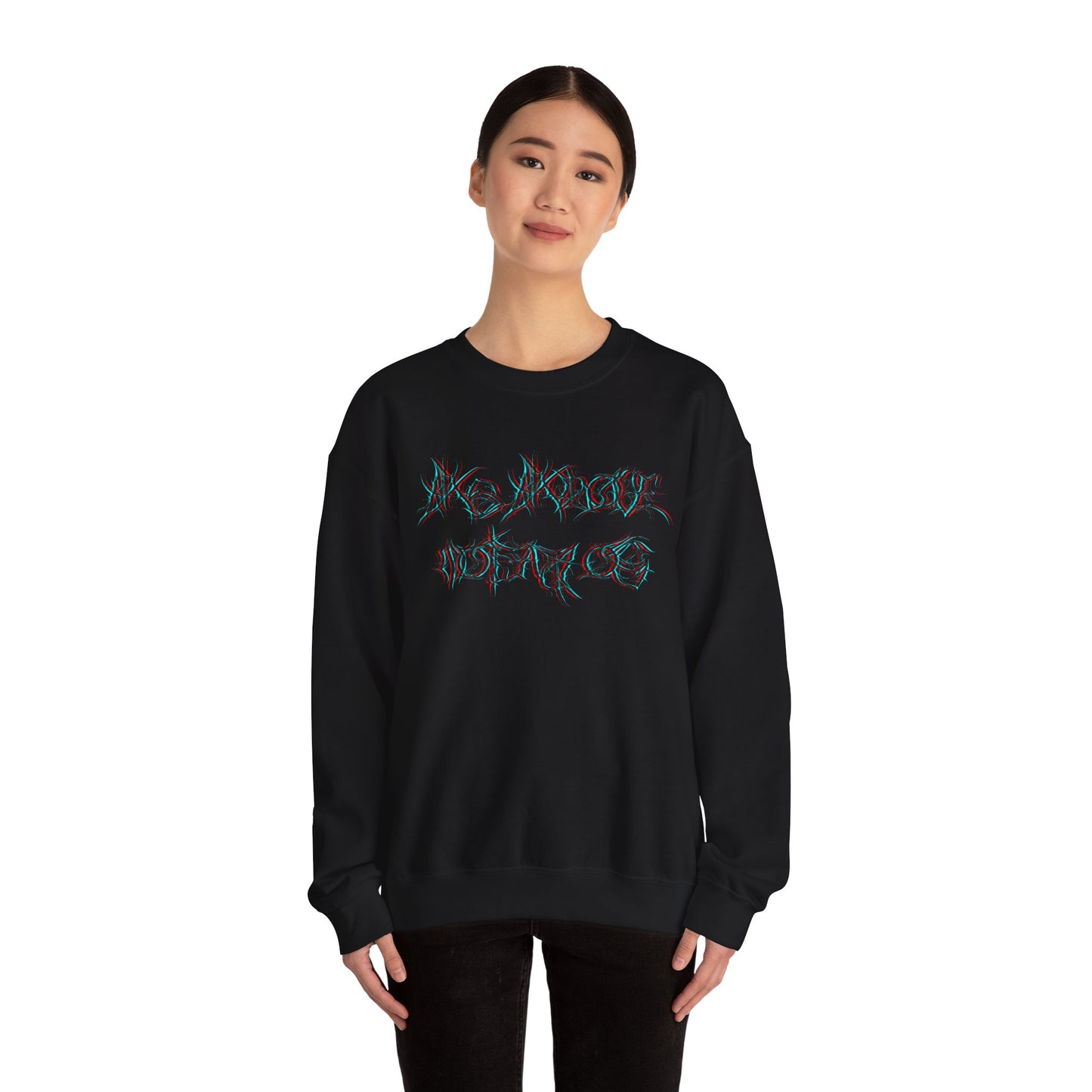 Glitched As Above, So Below Crewneck