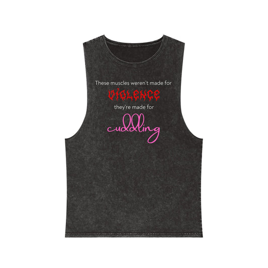 Violent Cuddles Stonewash Tank Top