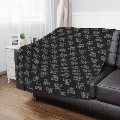 Emo Girl Microfiber Blanket