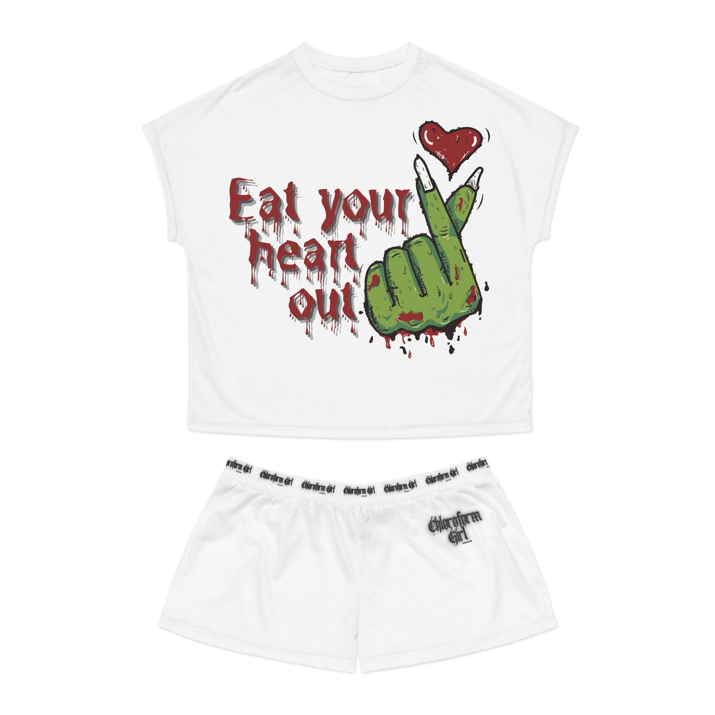 Zombie Lover Short Pajama Set