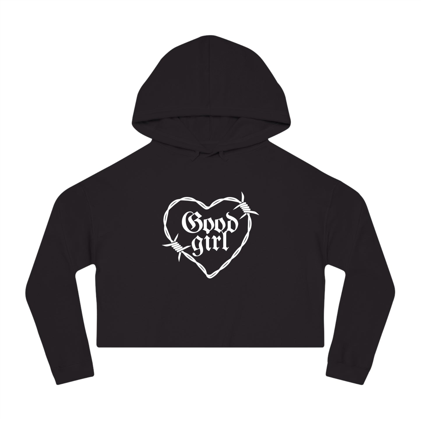 Good Girl Cropped Hoodie