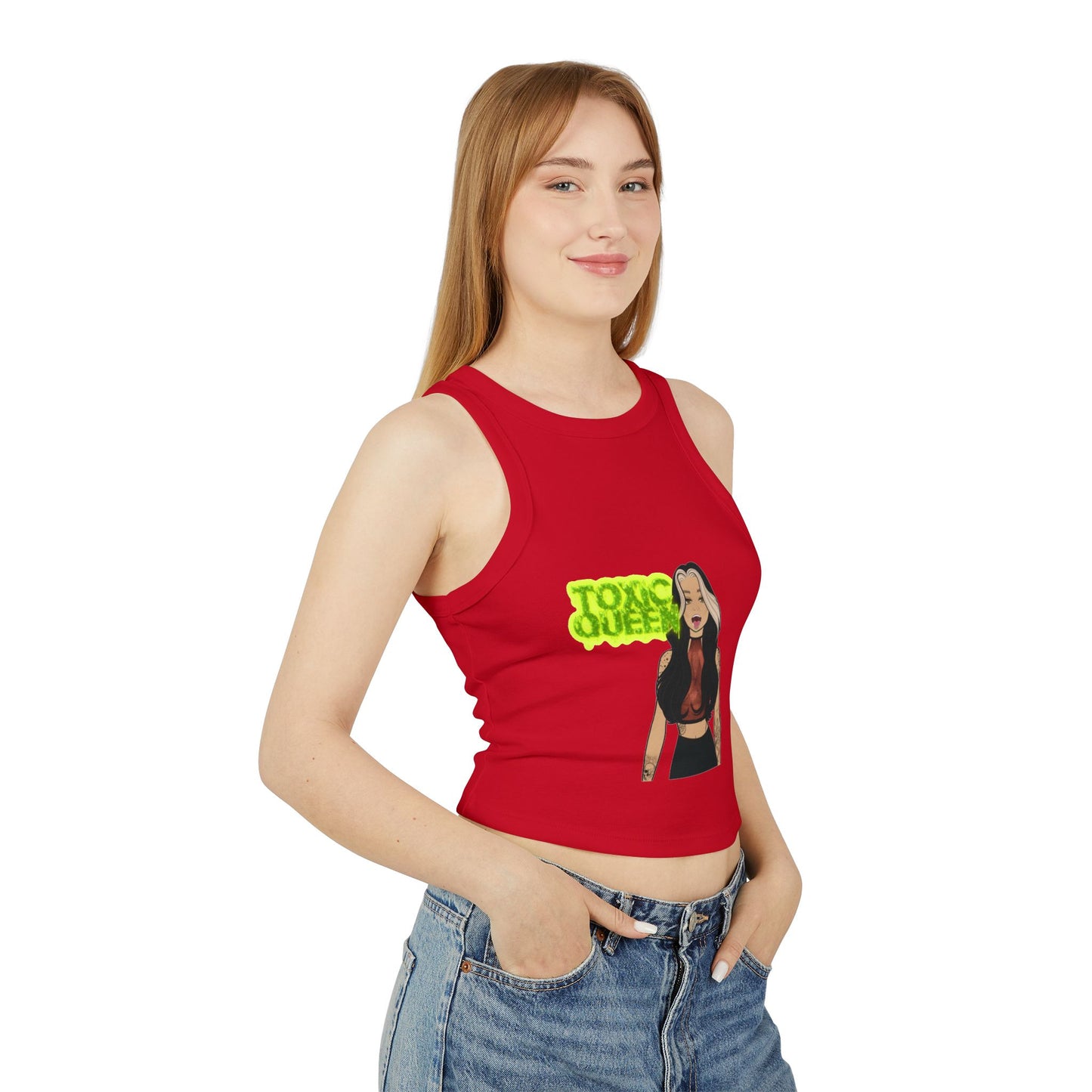 Toxic Queen Racer Tank