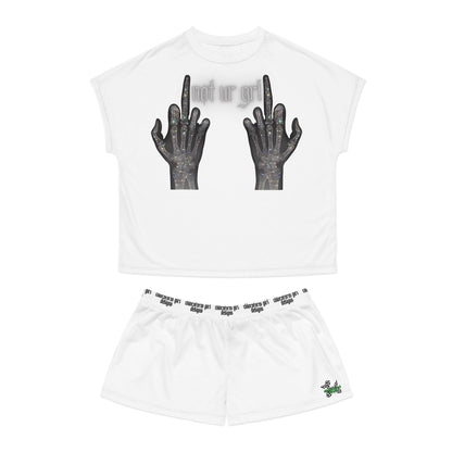 Not UR Grl Short Pajama Set