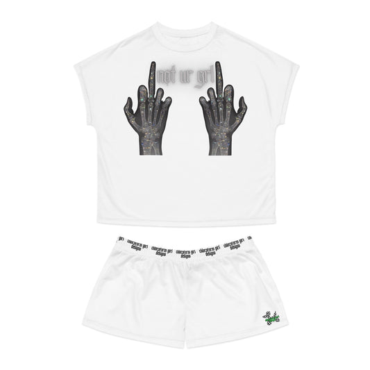 Not UR Grl Short Pajama Set