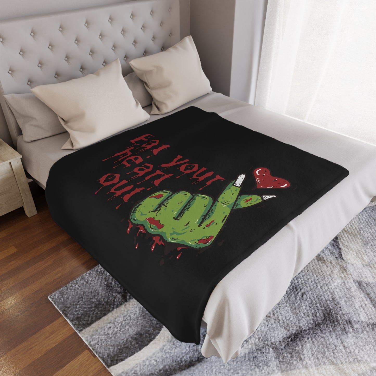 Zombie Lover Microfiber Blanket