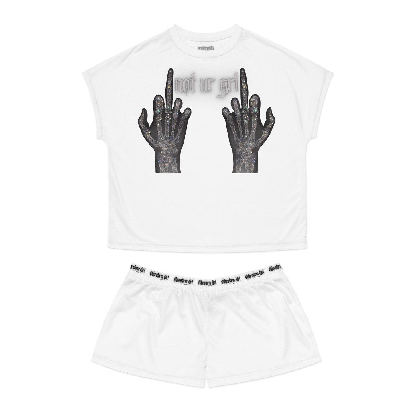 Not UR Grl Short Pajama Set