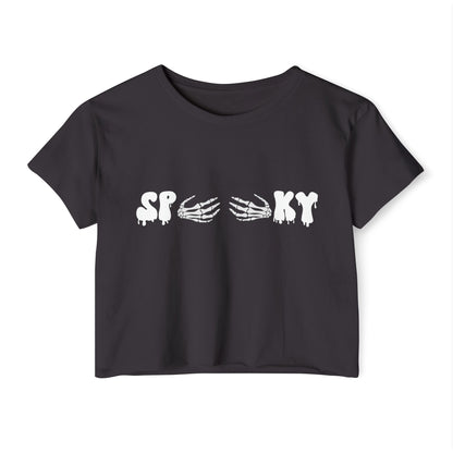 Spooky Crop Top