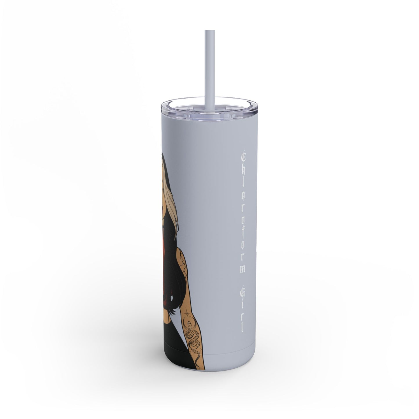 Toxic Queen Skinny Matte Tumbler 20oz