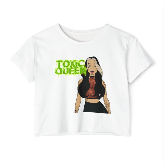 Toxic Queen Crop Top