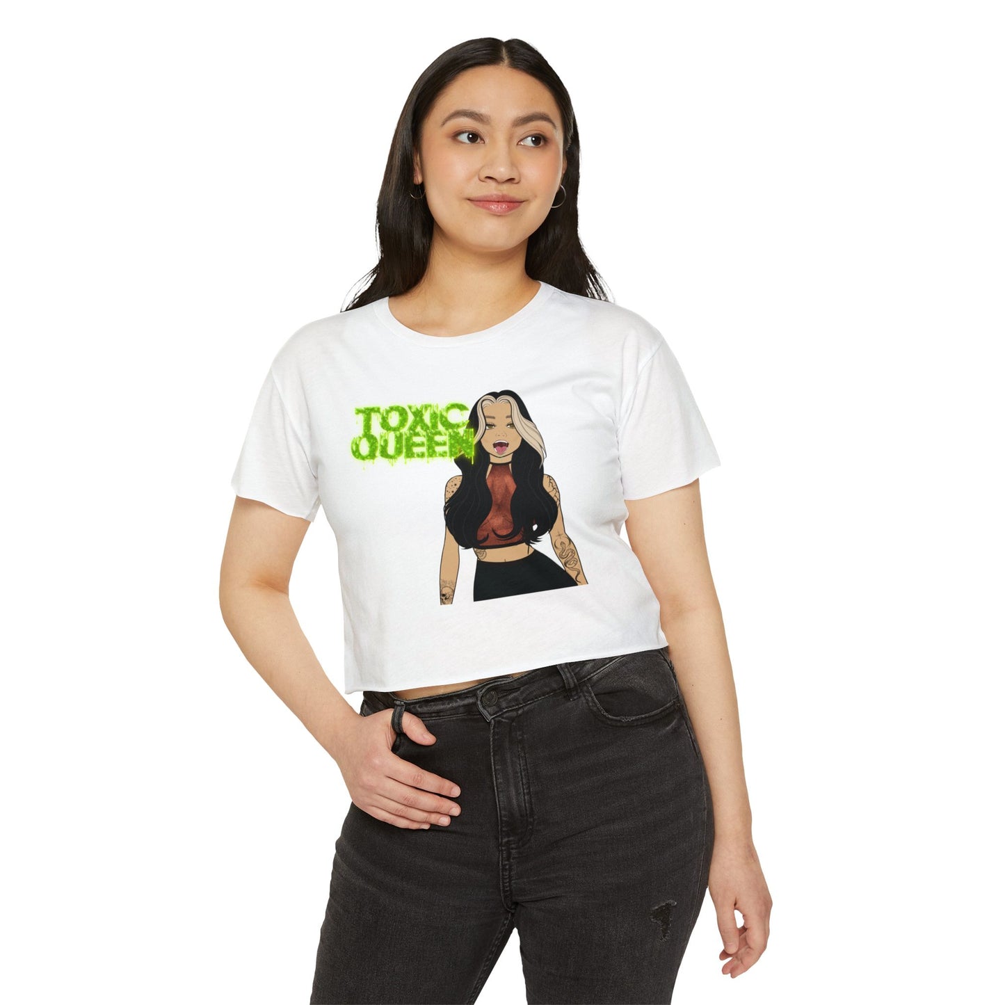 Toxic Queen Crop Top