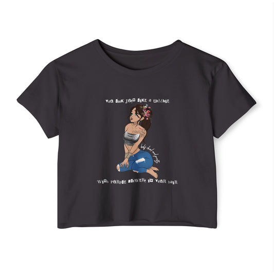 Chloroform Girl Crop Top