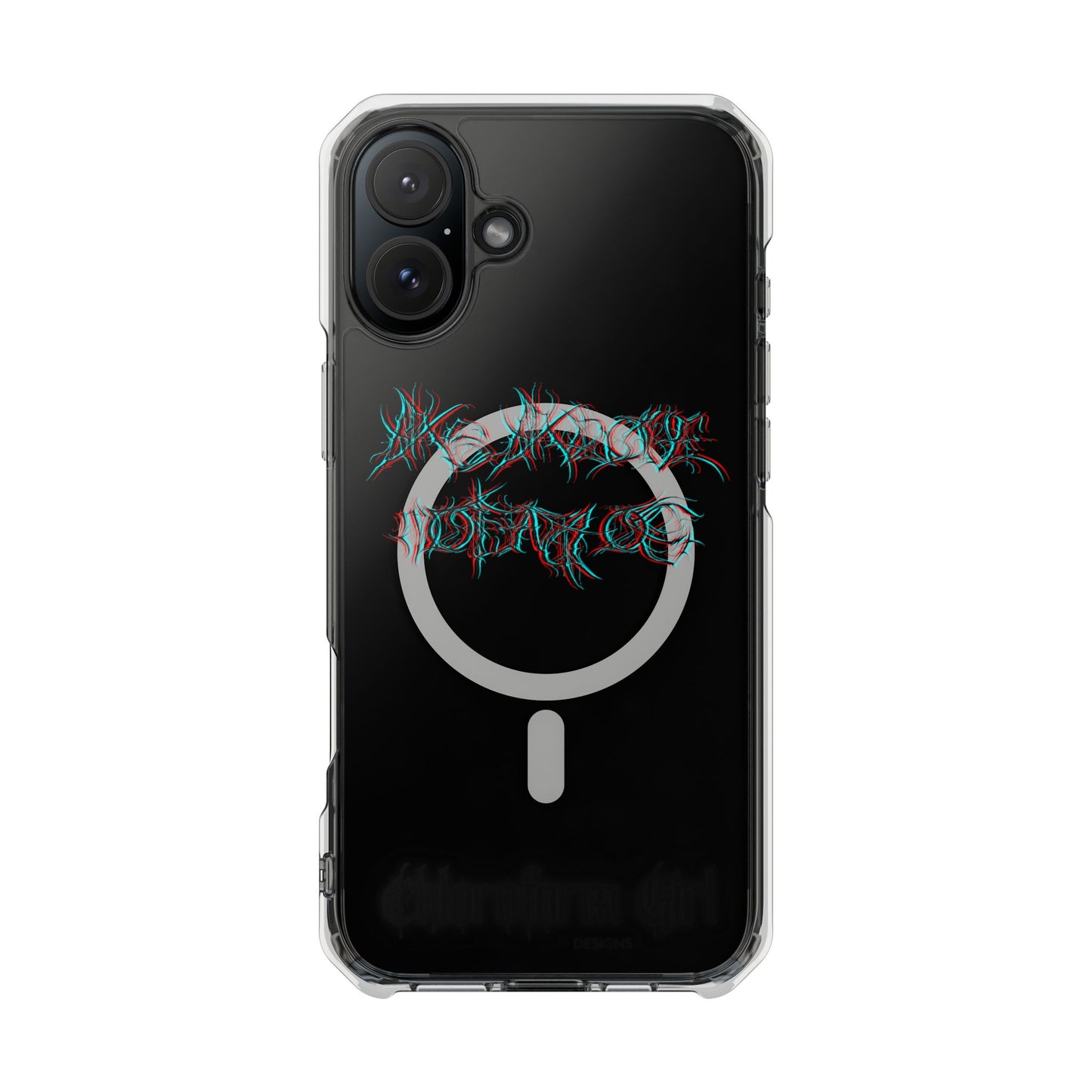 Glitched As Above, So Below Phone Case