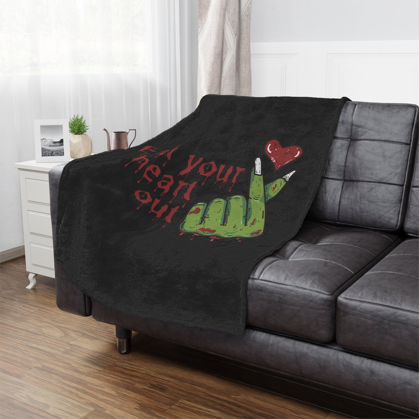 Zombie Lover Microfiber Blanket