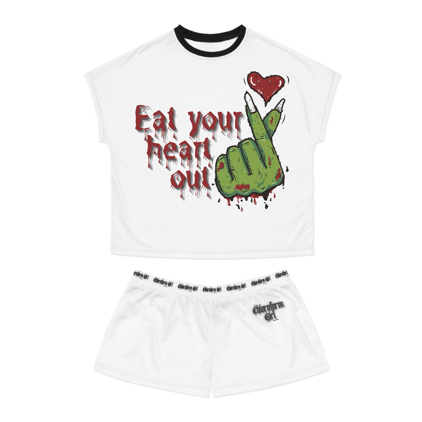 Zombie Lover Short Pajama Set