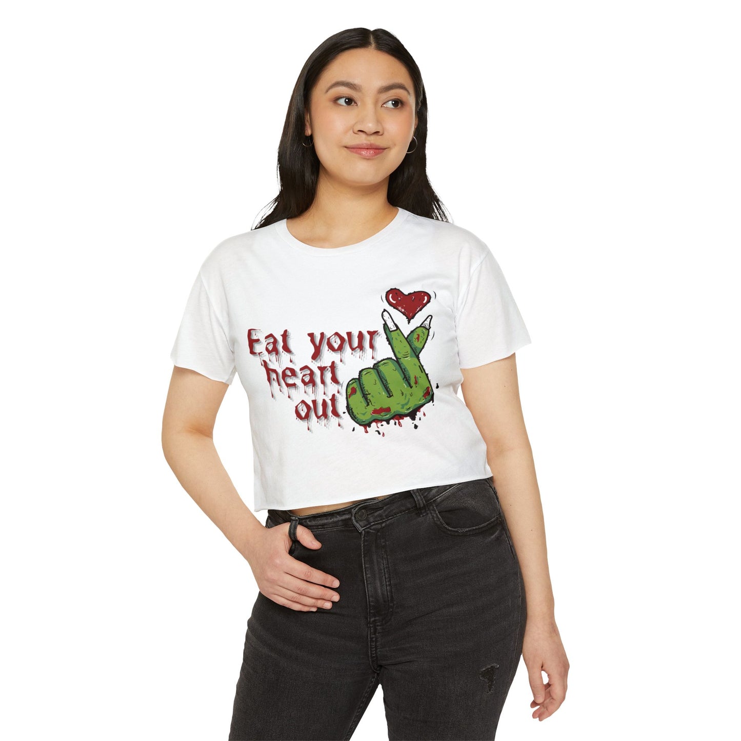 Zombie Lover Cropped Tee