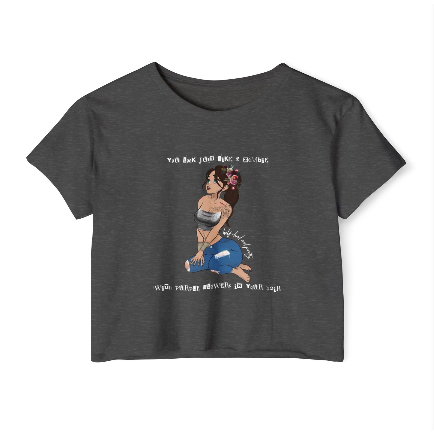 Chloroform Girl Crop Top