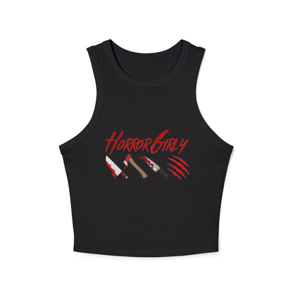 Horror Girly Racer Tank