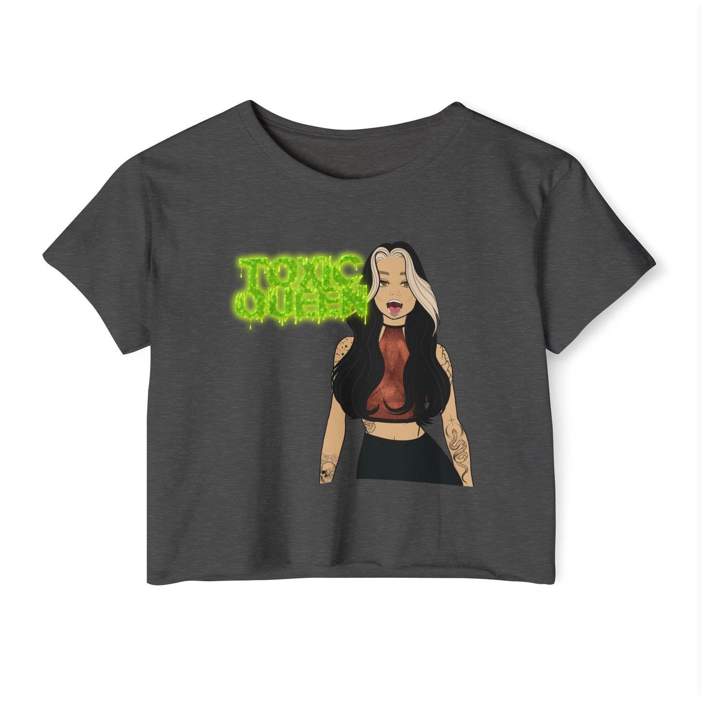 Toxic Queen Crop Top