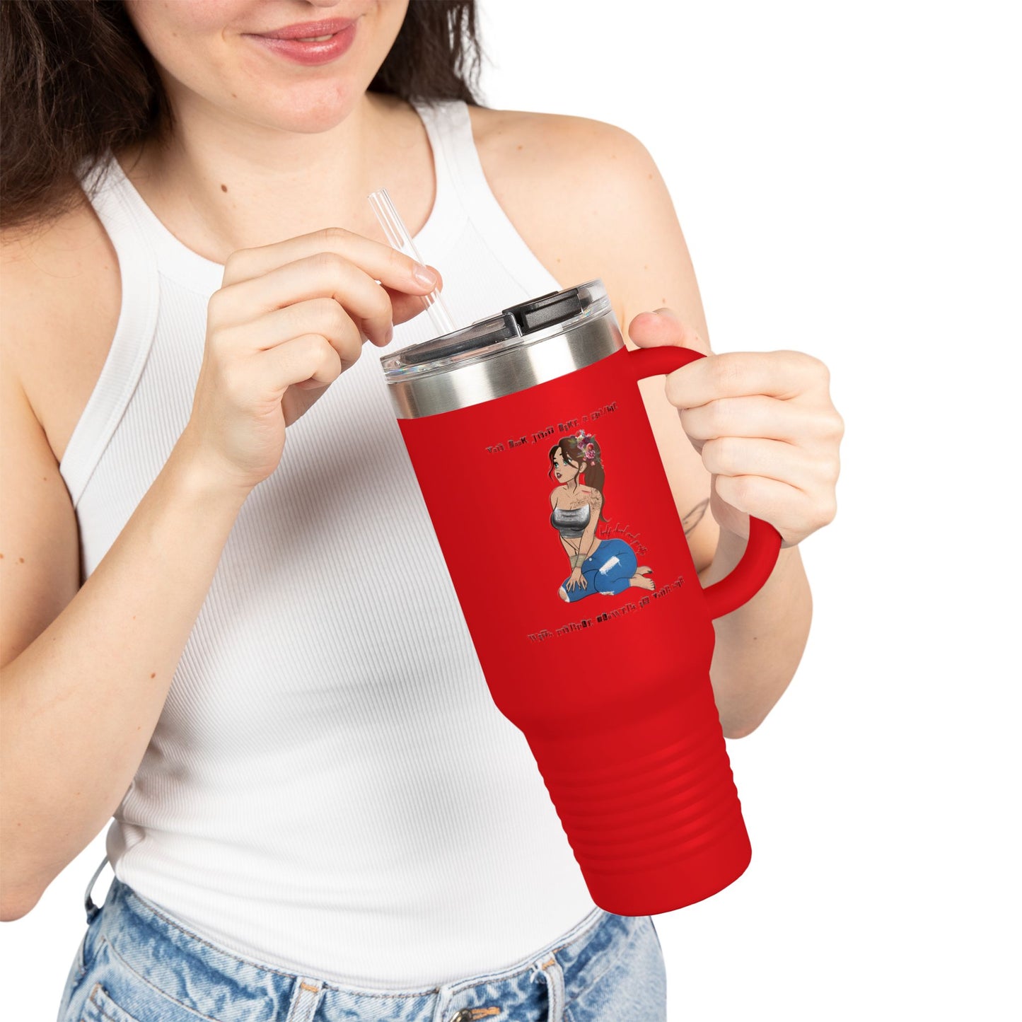 Chloroform Girl 4o oz Tumbler