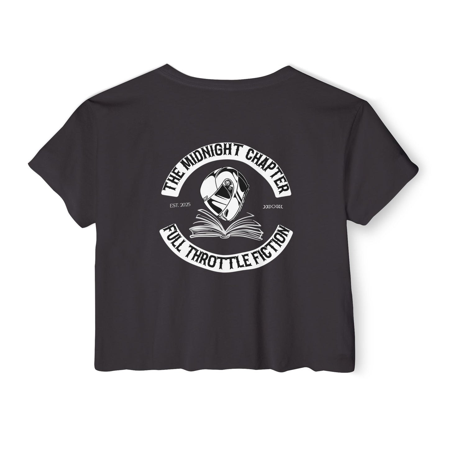 Midnight Chapter Crop Top