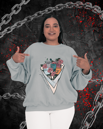Book Bouquet Crewneck