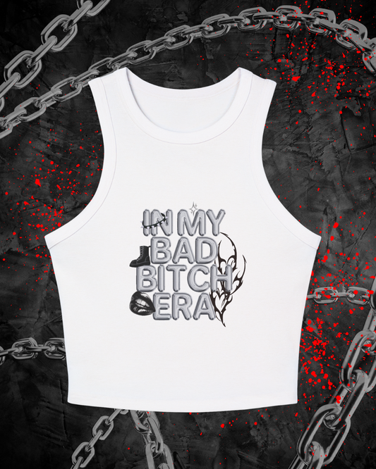 Bad Bitch Era Racer Tank (BLACK)