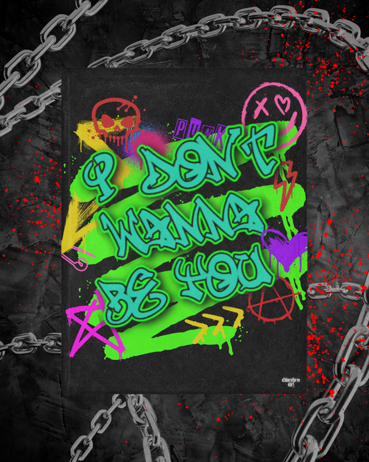 Don't Wanna Be You Microfiber Blanket