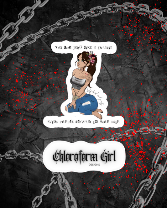 Chloroform Girl Stickers