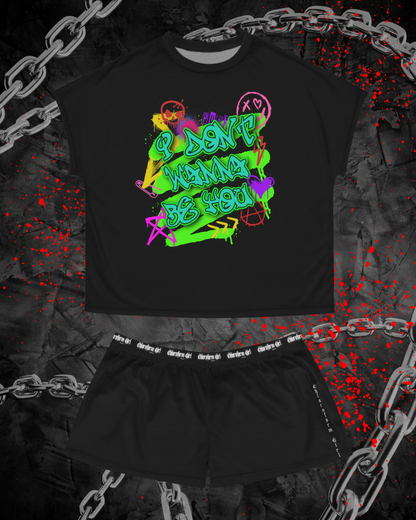 Don't Wanna Be You Short Pajama Set