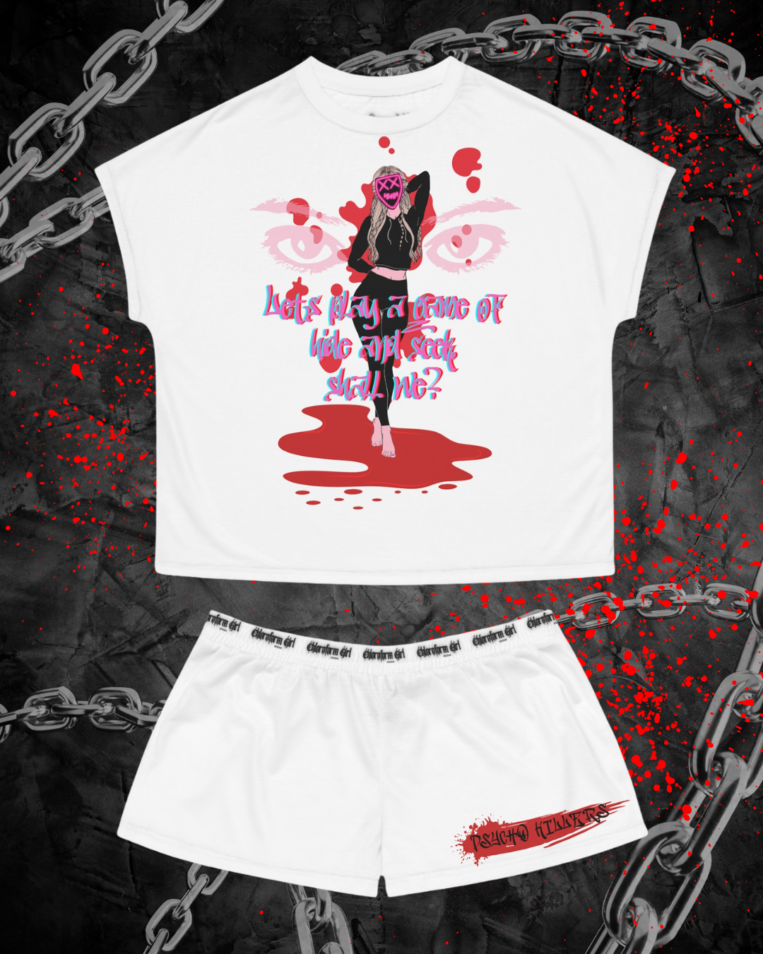 Psycho Cali Short Pajama Set