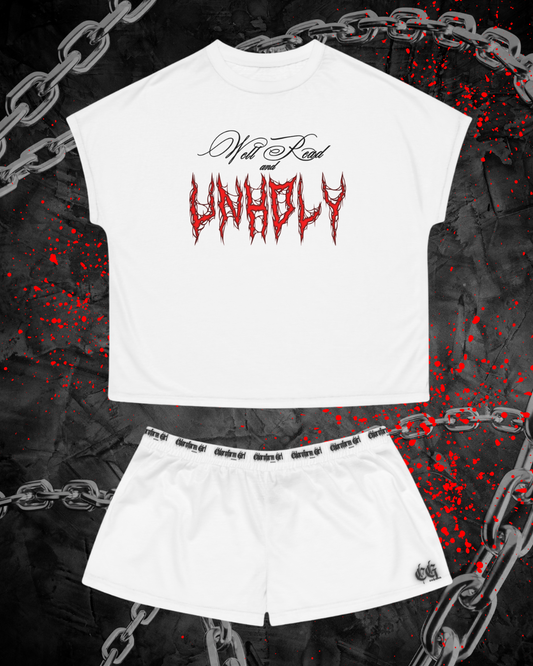 Unholy Short Pajama Set