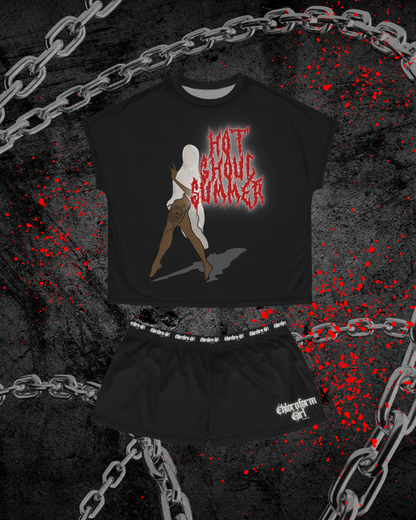 Hot Ghoul Summer Short Pajama Set
