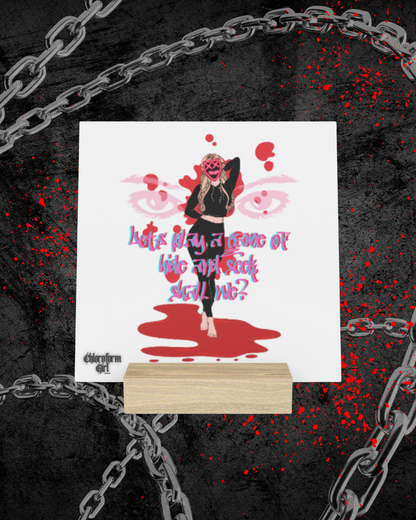 Psycho Cali Gallery Board with Stand