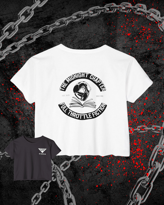 Midnight Chapter Crop Top