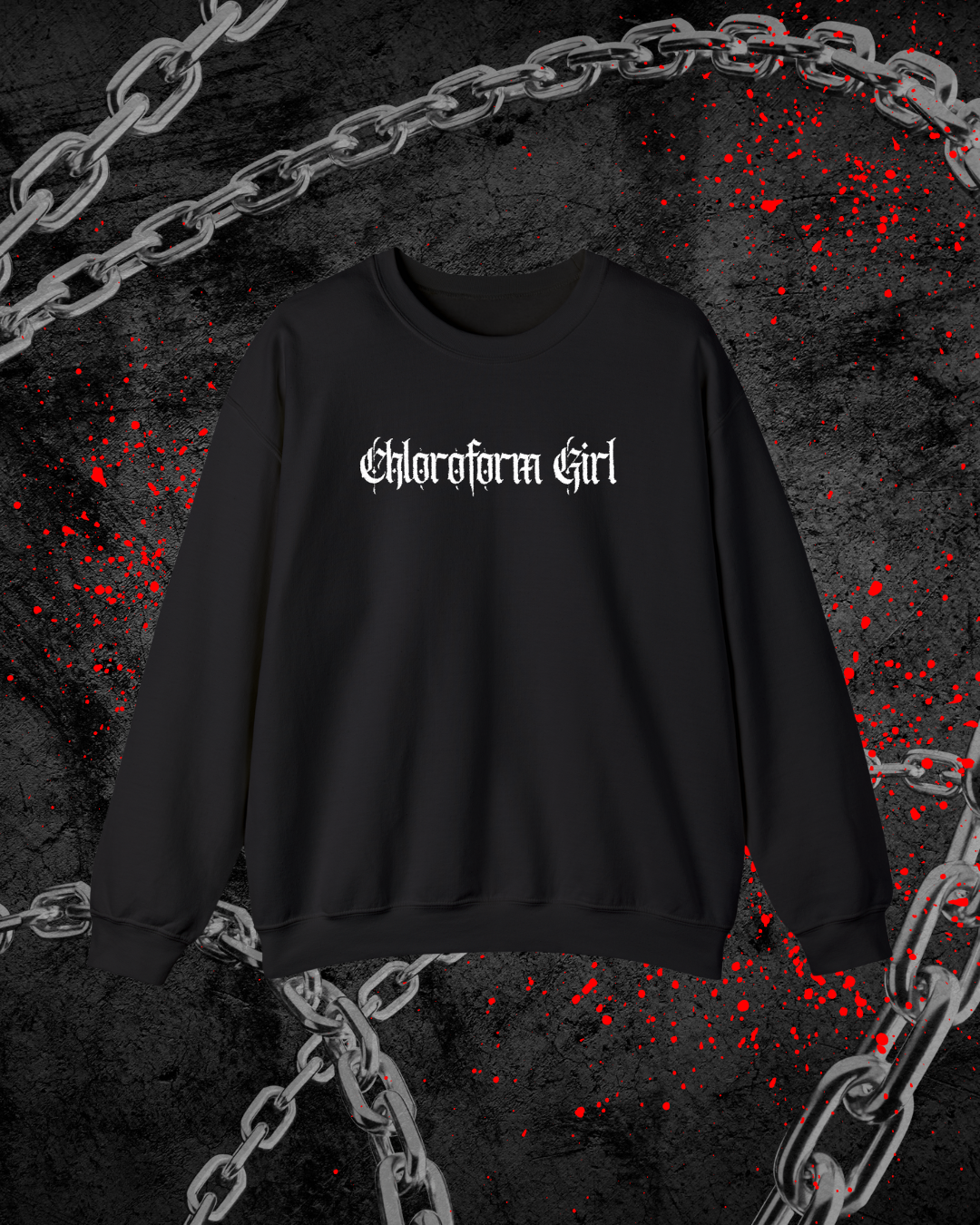 Chloroform Girl Crewneck (Embroidery)