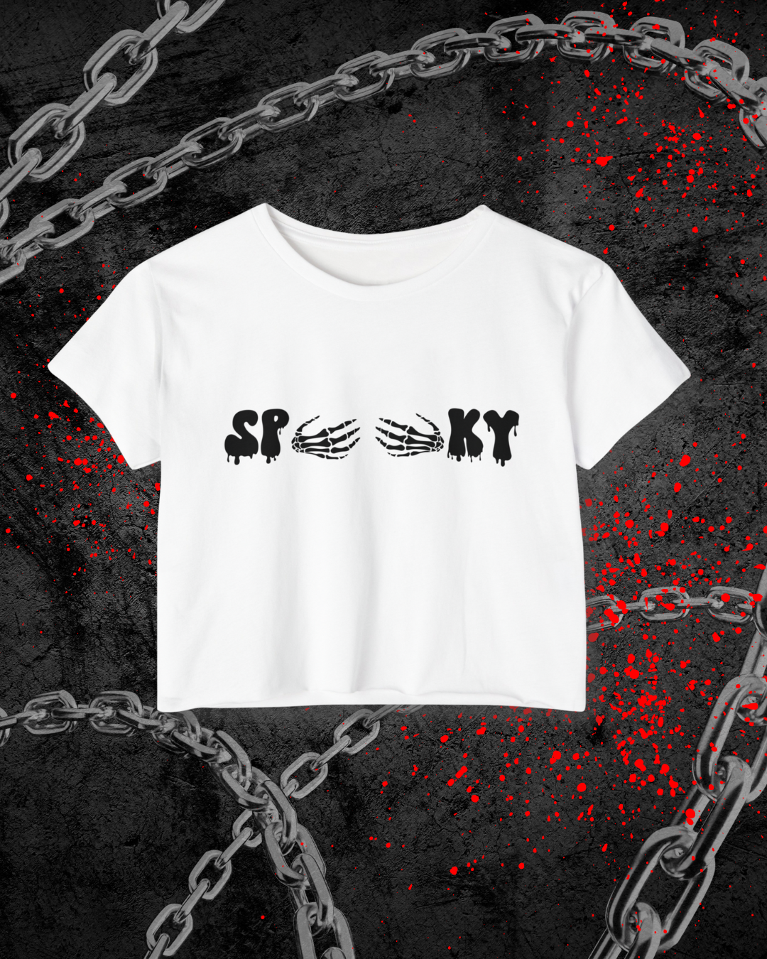 Spooky Crop Top