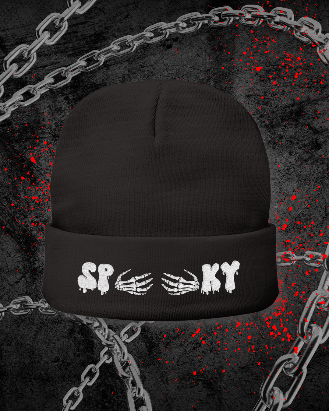 Spooky Beanie (Embroidery)