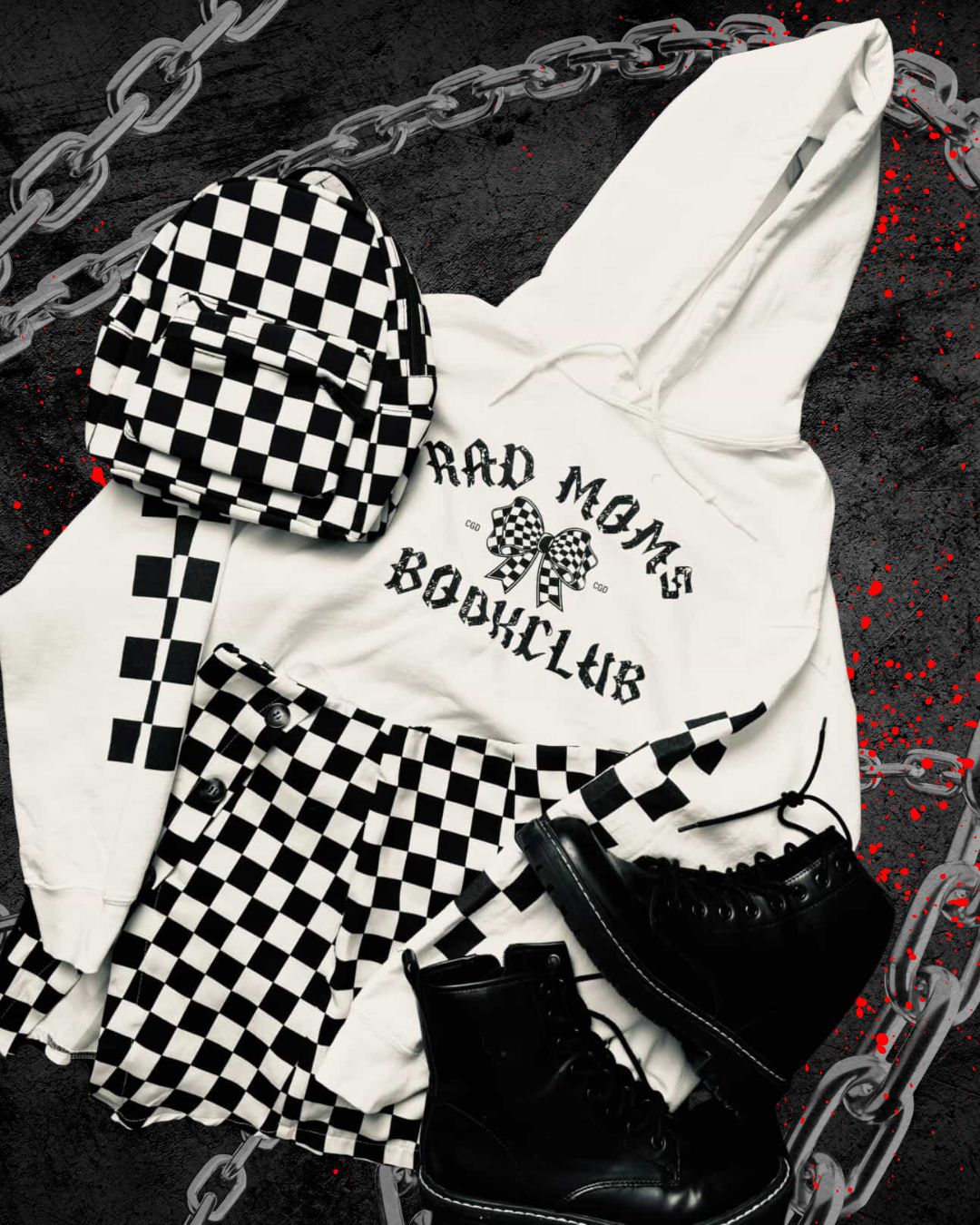 Rad Mom's Bookclub Hoodie