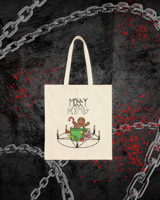 Hexmas Canvas Tote Bag