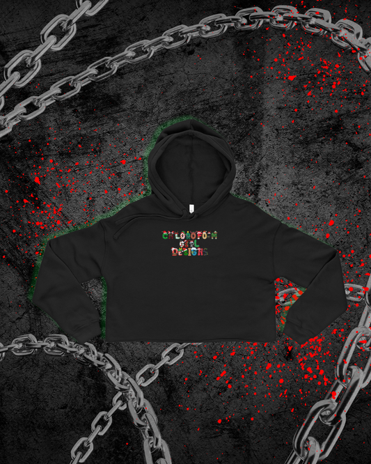 CGD Christmas Cropped Hoodie