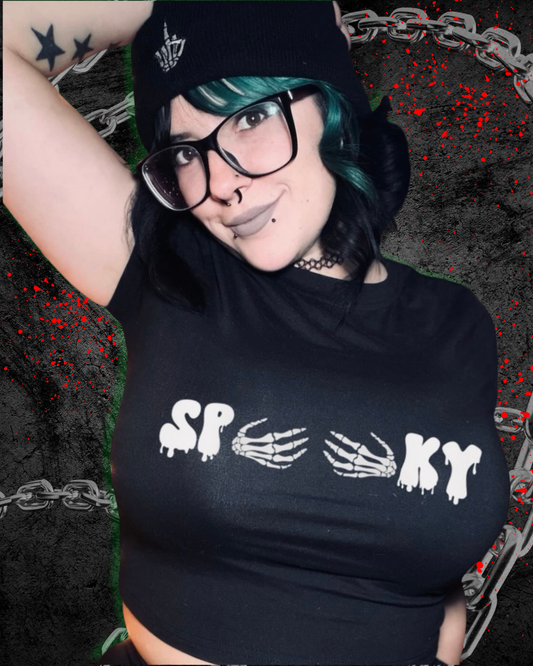 Spooky Crop Top