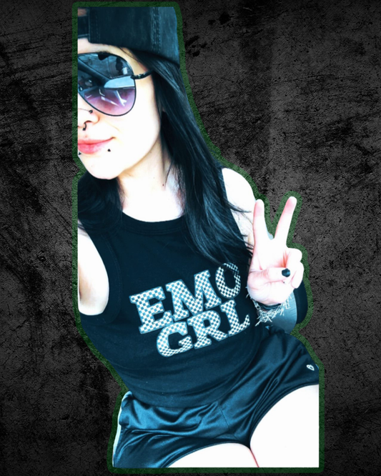 EMO Girl Racer Tank