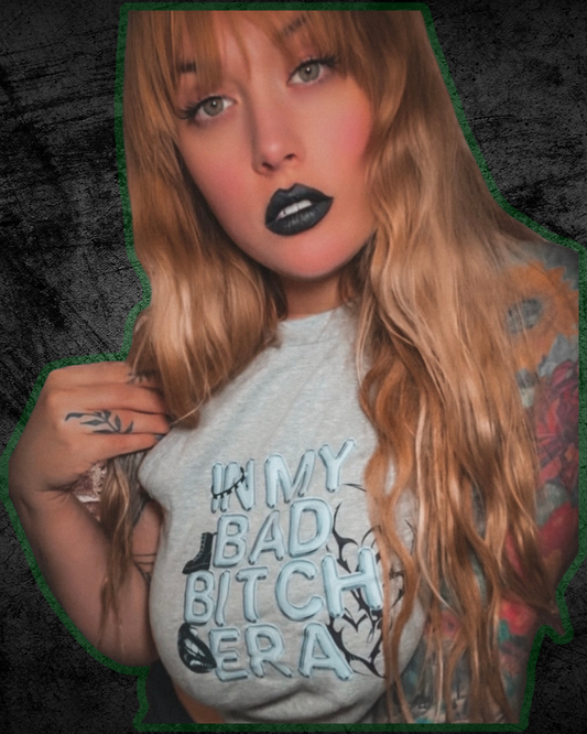 Bad Bitch Era Racer Tank (BLACK)