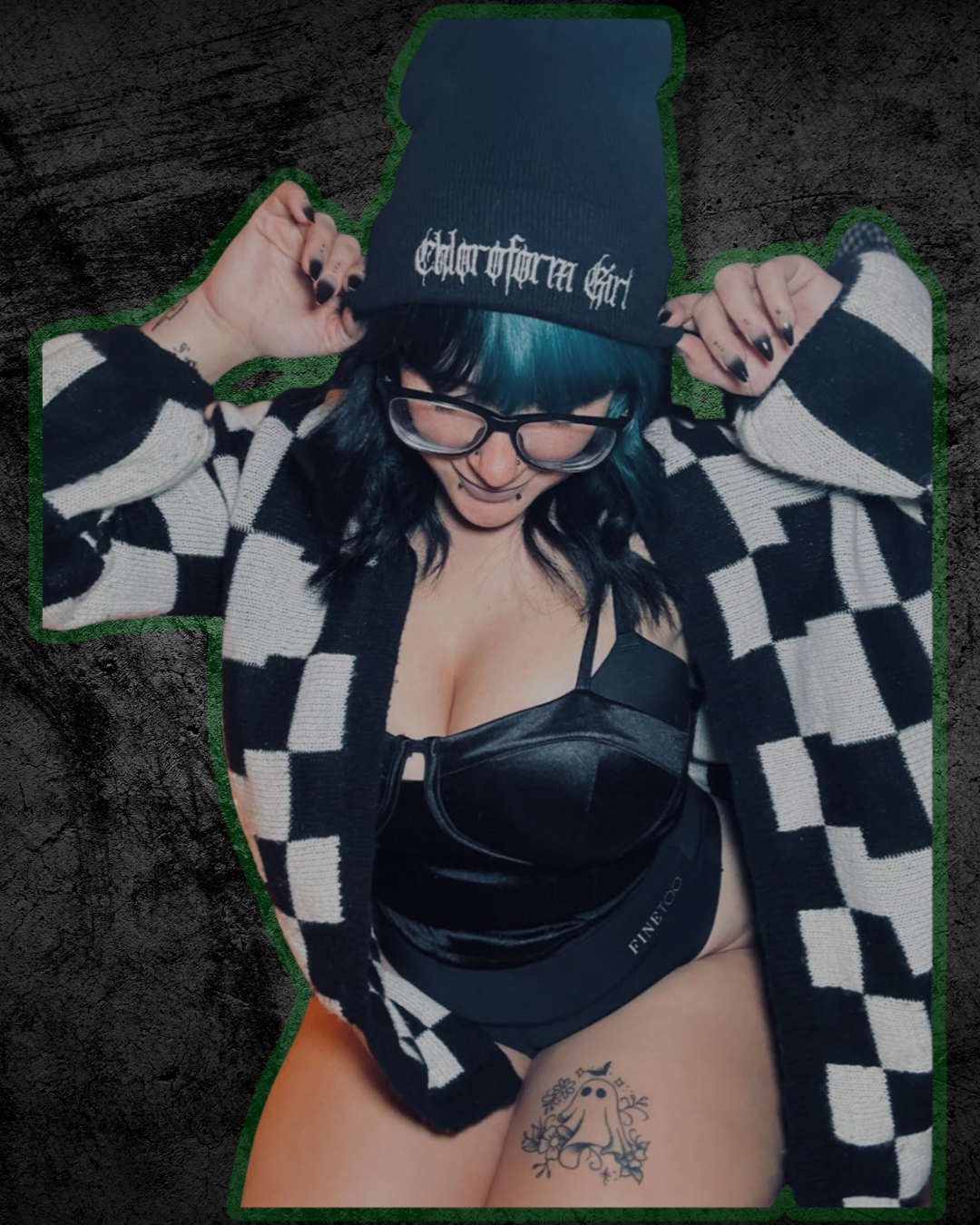 Chloroform Girl (OG) Beanie (Embroidery)