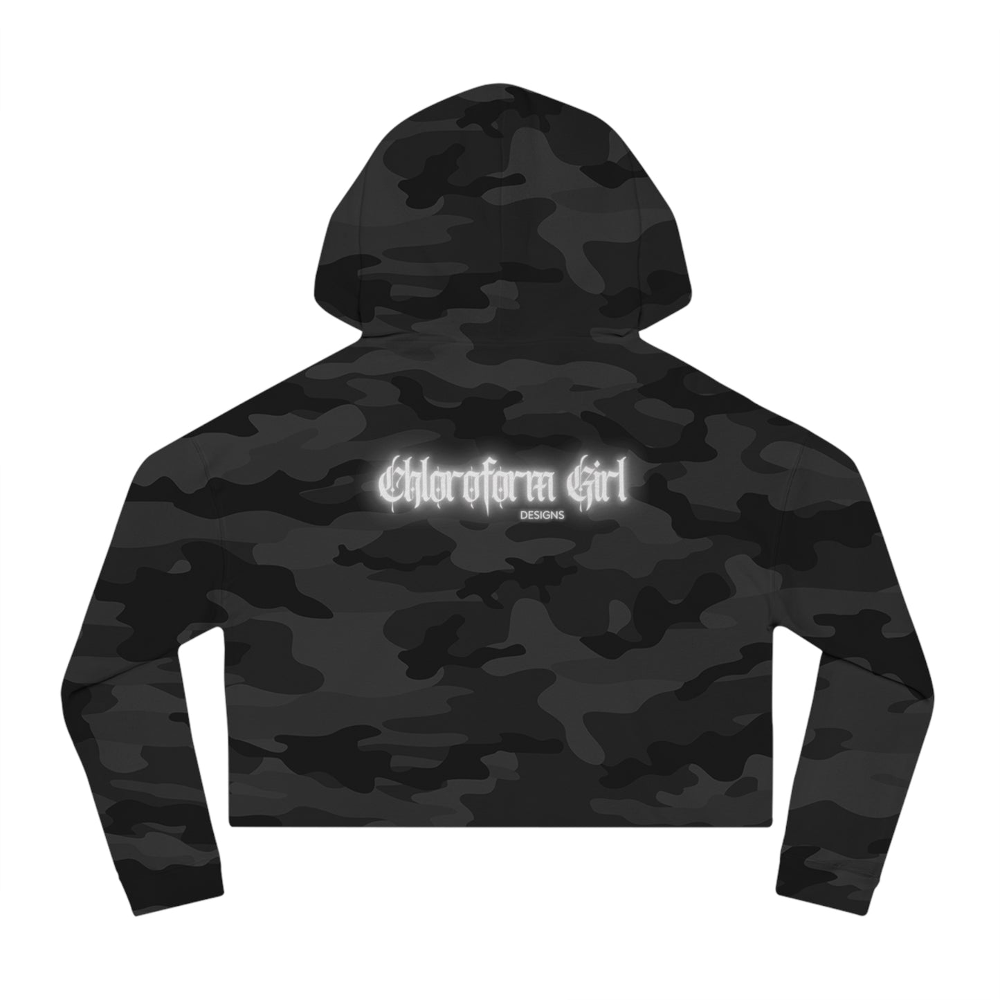 Unholy Cropped Hoodie